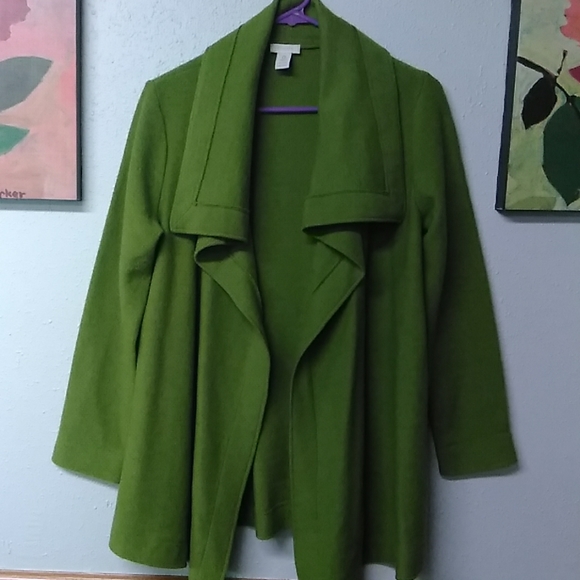 Chico's Jackets & Blazers - Chico's Shuag 100% Wool Cardigan size 0 (S 4)